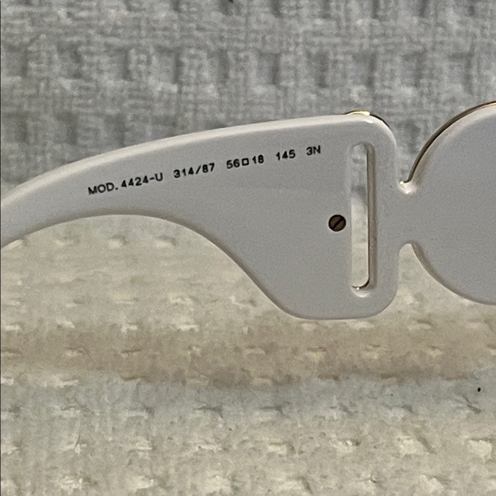 Versace White And Gold Sunglasses - Picture 3 of 11
